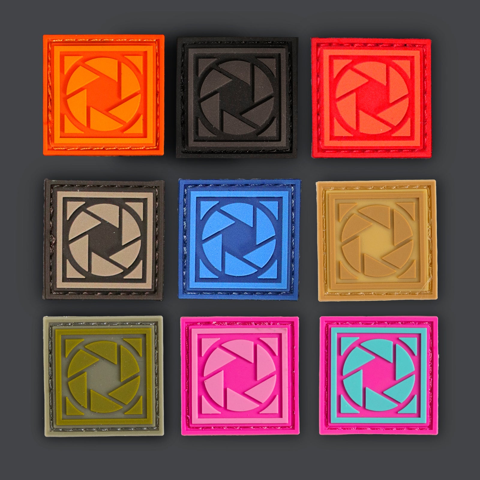 Photography 1.25" PVC Ranger Eye patches - CHOOSE YOUR COLOR