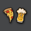 Happy Food Pizza & Beers PVC Ranger Eye SET - Morale Patches