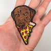 Pup with Pizza Patches