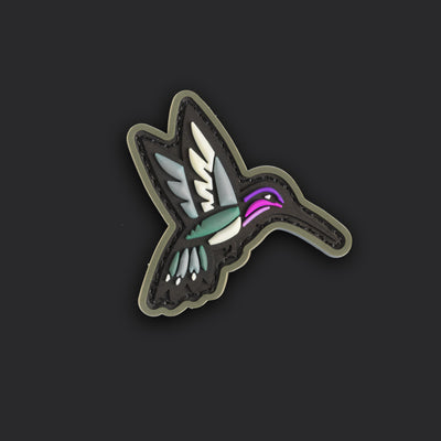 Hummingbird PVC Ranger Eye - Morale Patches SOLD AS SINGLES