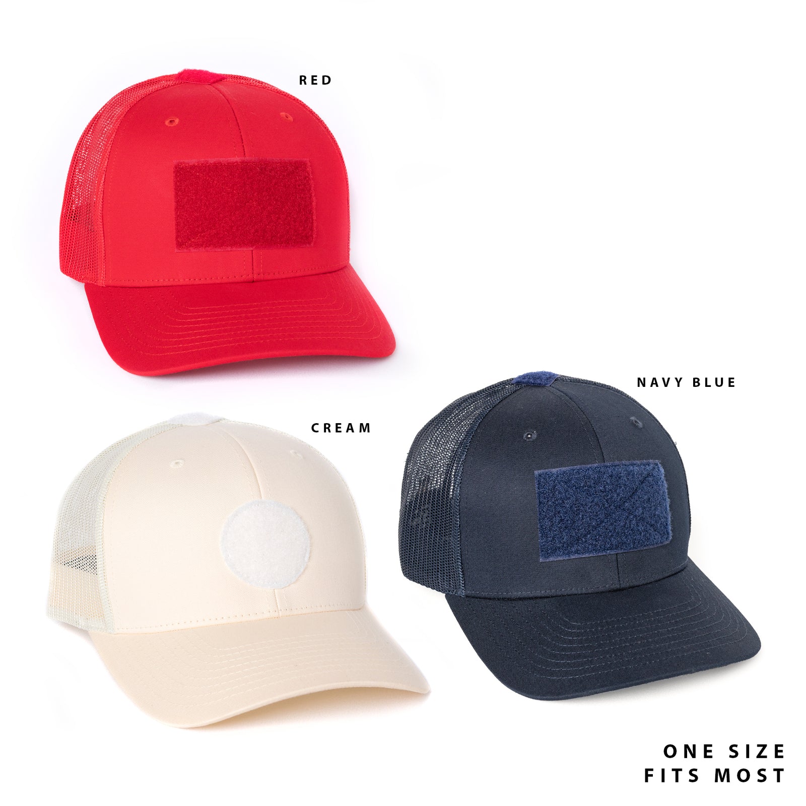 OSFM Hats / Snap back - Custom patch panel - low profile hats