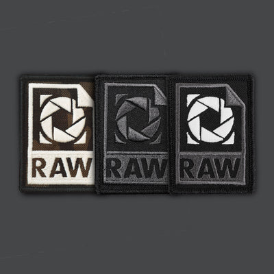 Photography - Embroidered Shoot RAW Patches
