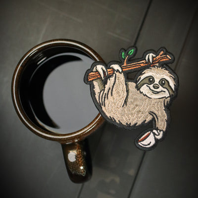 Sloth Needs Coffee - SLOTHEE Morale Patch
