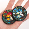 Wildlife / Adventure Wearables "Snowy Egret Southern Marshlands" morale patches