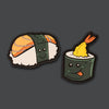 Happy Food Sushi PVC Ranger Eye SET - Morale Patches