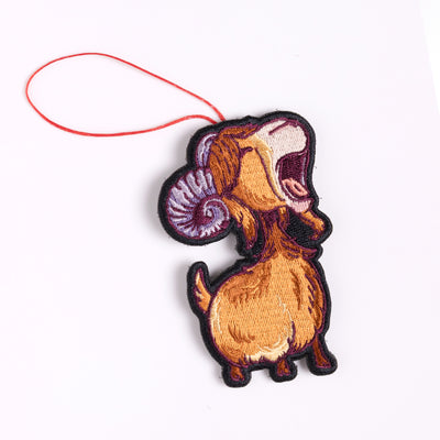 Morale Patch Christmas Tree hangers - Put your hook backed patches on the tree