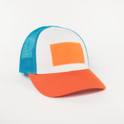 Solid Color Hats Smaller Fitting / Snap back - Custom patch panel - low profile hats