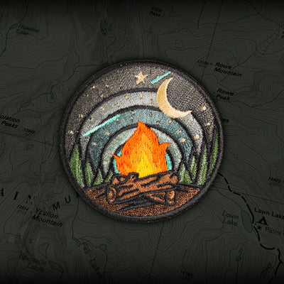 THE SIMPLE LIFE "CAMPFIRE" Morale Patches