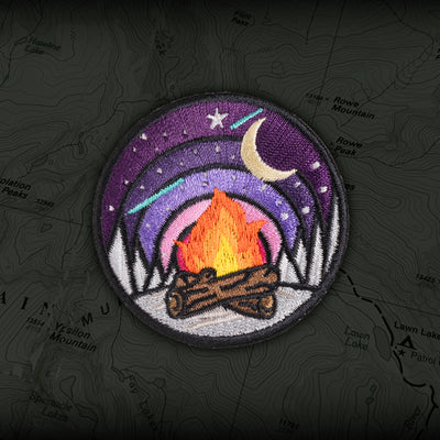THE SIMPLE LIFE "CAMPFIRE" Morale Patches
