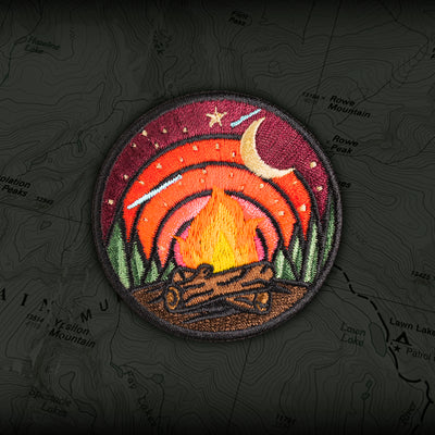 THE SIMPLE LIFE "CAMPFIRE" Morale Patches