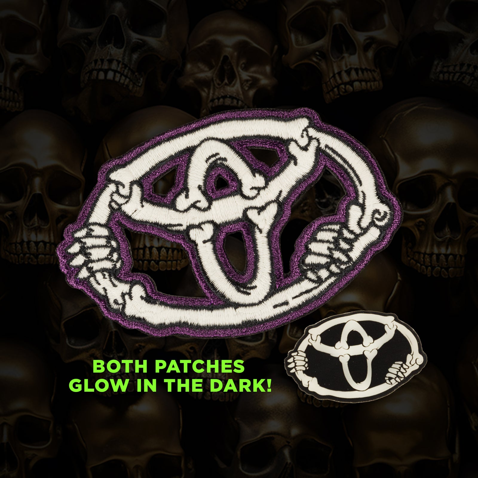 Lets Go - Spooky Places Morale Patch SET