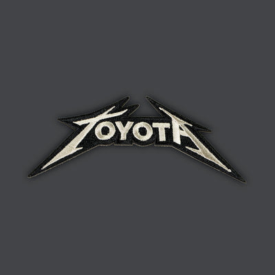 Toyota - Metal band logo morale patch