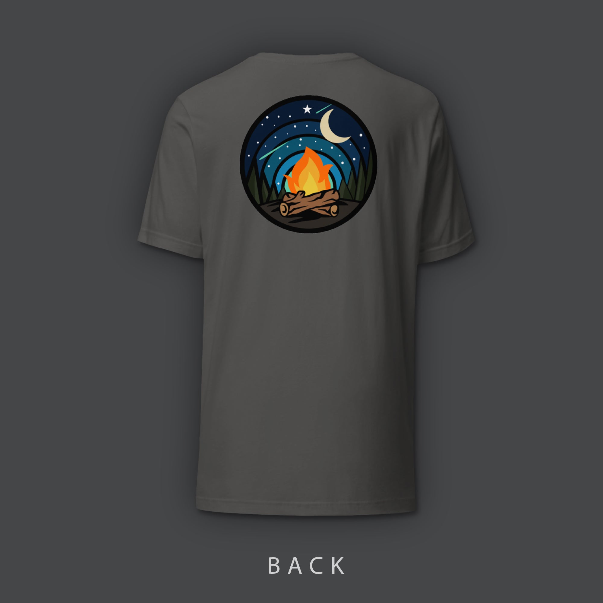 Short Sleeve T-Shirt / Simple Life "CAMPFIRE" PRE ORDERS