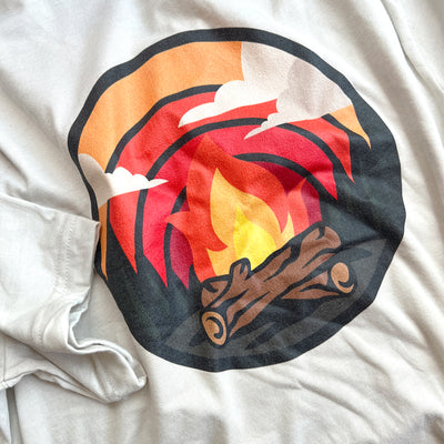 Short Sleeve T-Shirt / Simple Life "SUNSET CAMPFIRE" PRE ORDERS