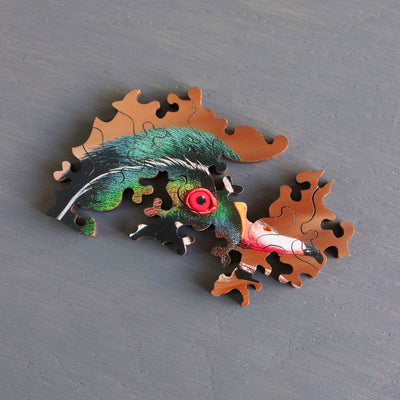 Classic Wooden Jigsaw PUZZLE "The Wood Duck in Fall" Photography by Phil Swanson