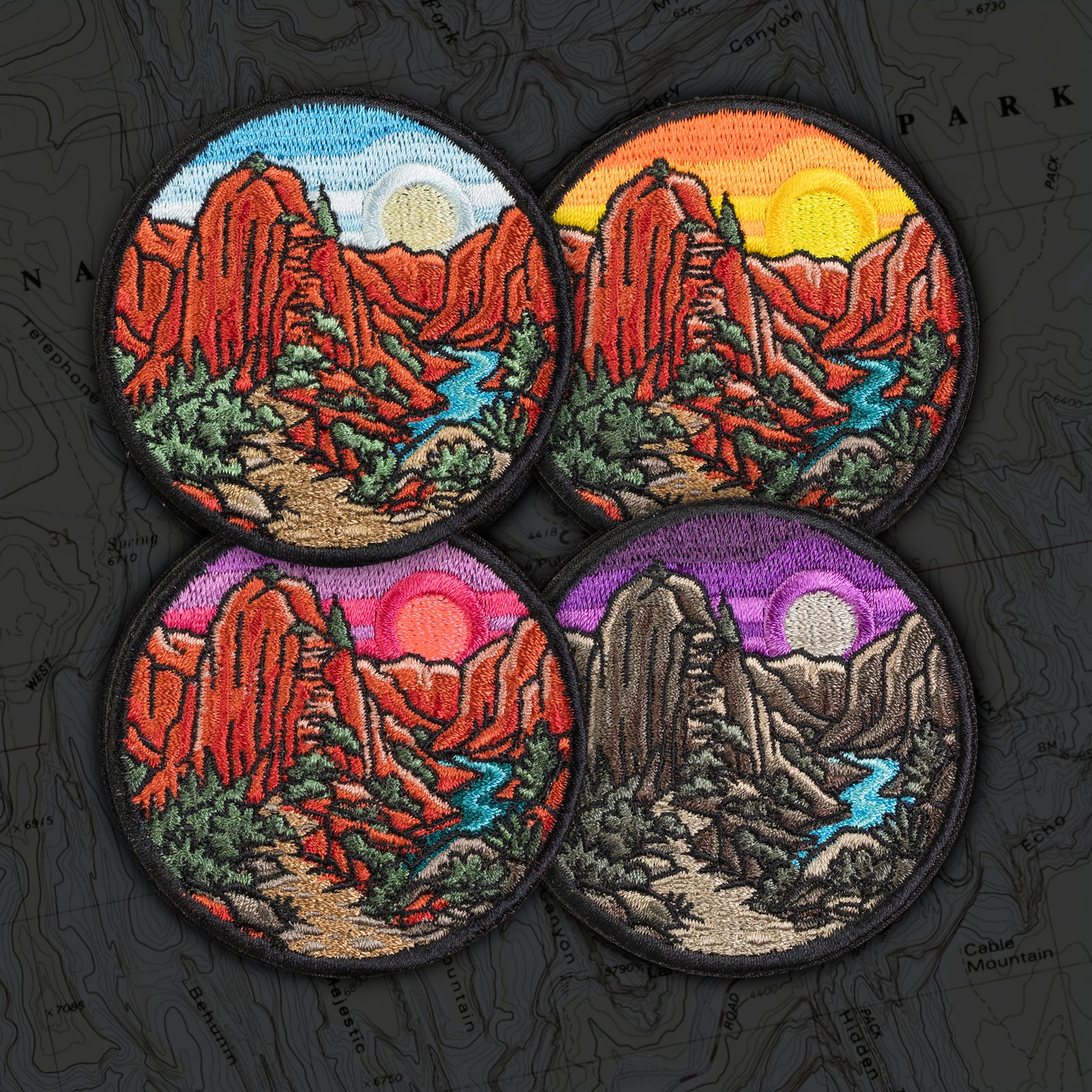 Adventure Wearables "ZION NP" morale patches