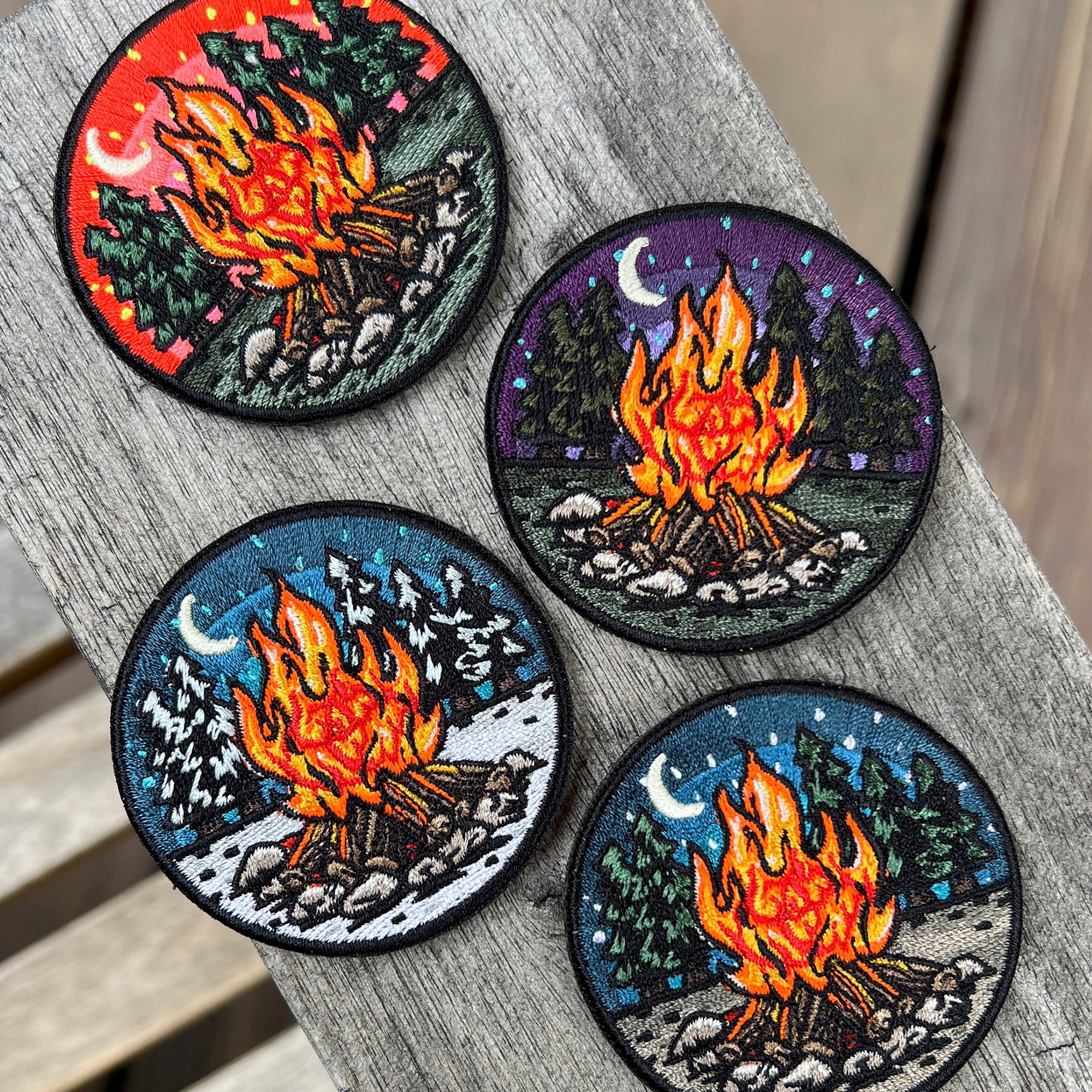 Campfire SET of 4