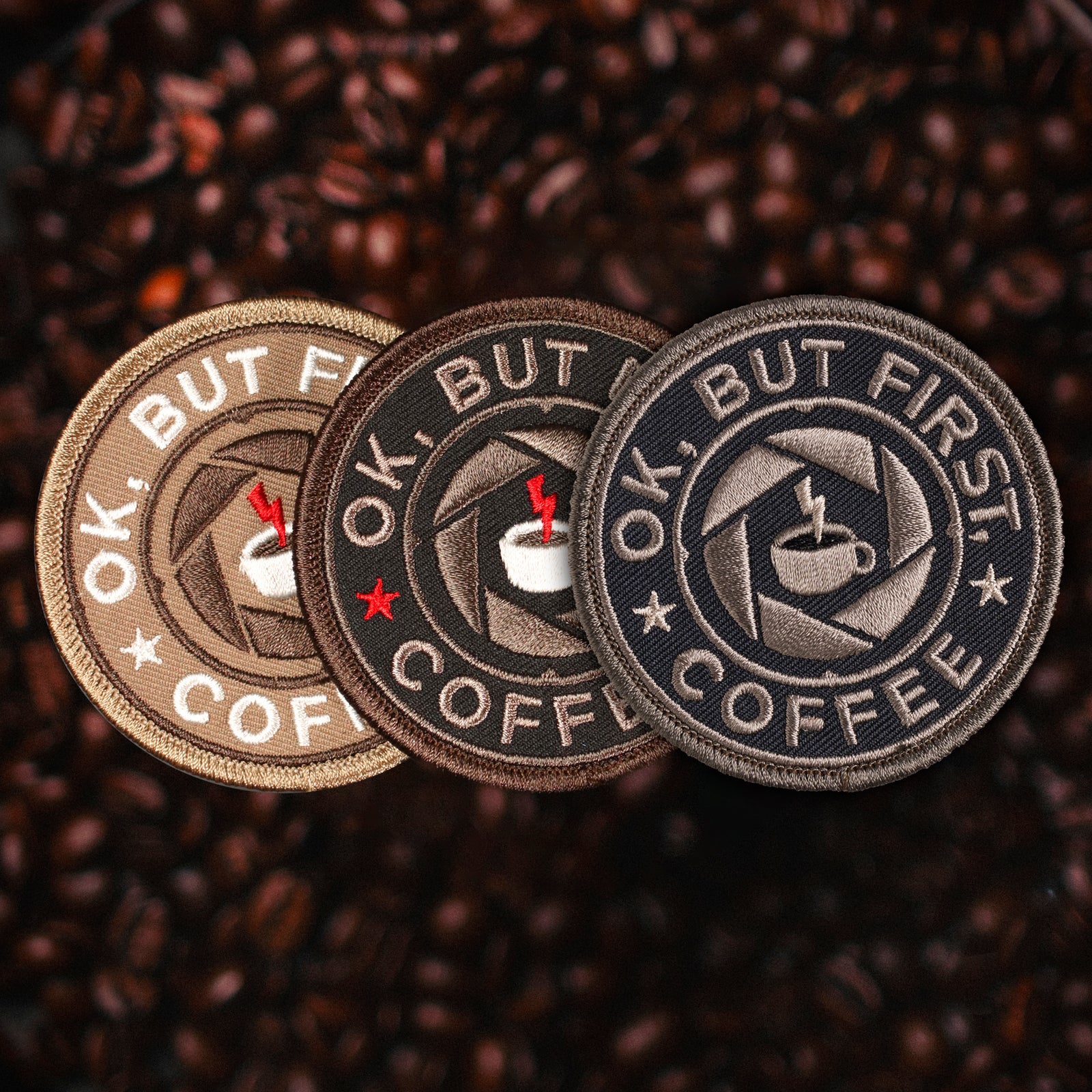 Ok, But First, Coffee Morale Patch