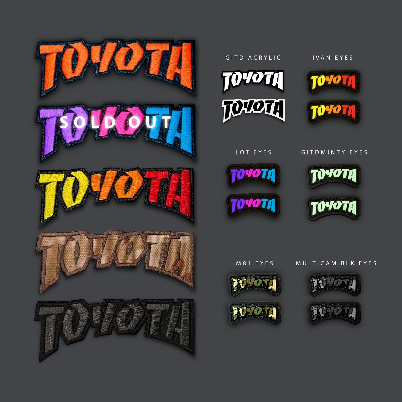 Yota Old School SK8 Morale Patches