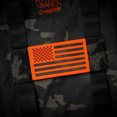 American Flag Patches - CAMO Versions - PS Patch Designs