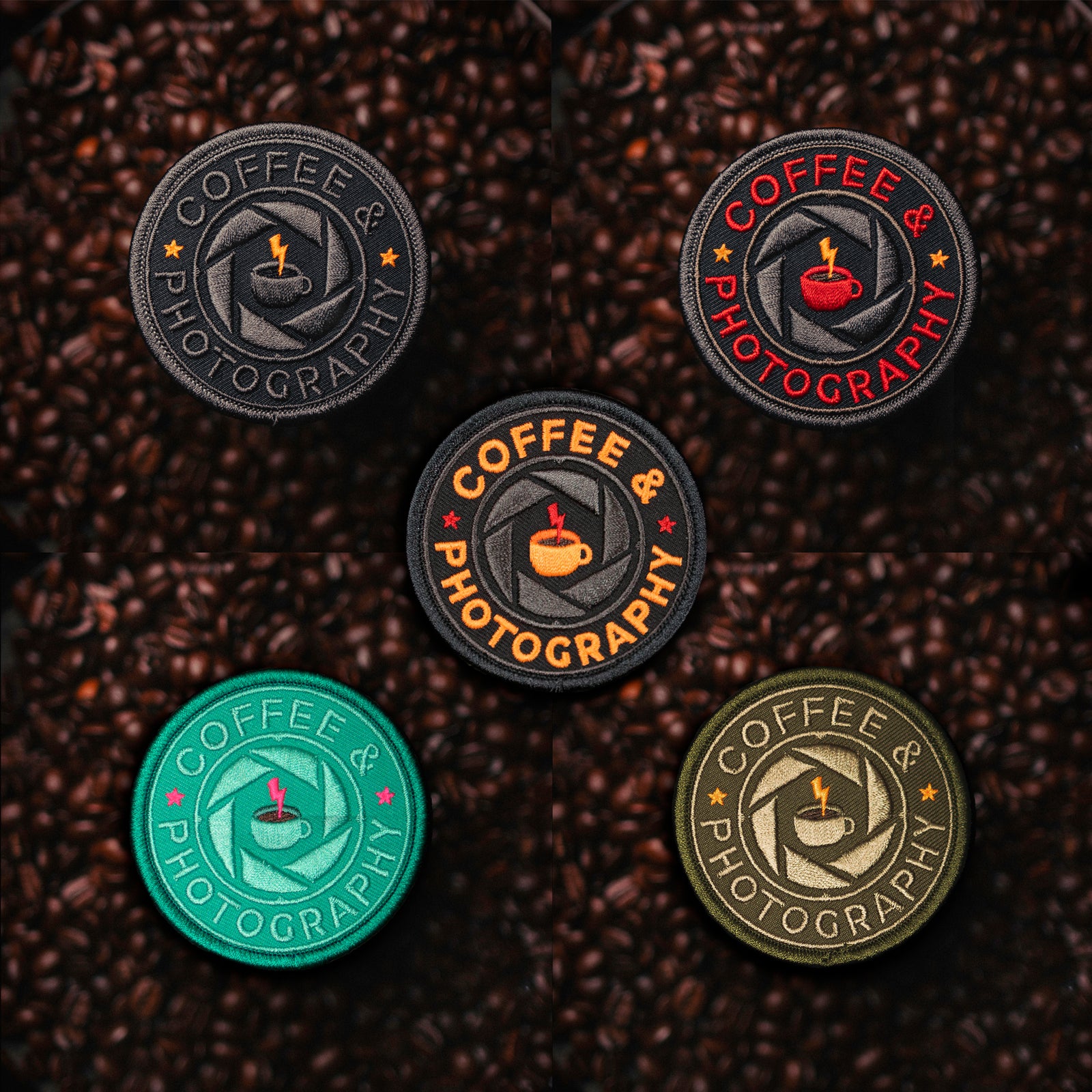 Coffee & Photography patches