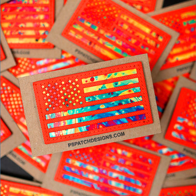 American Flag Patches - FUN Versions