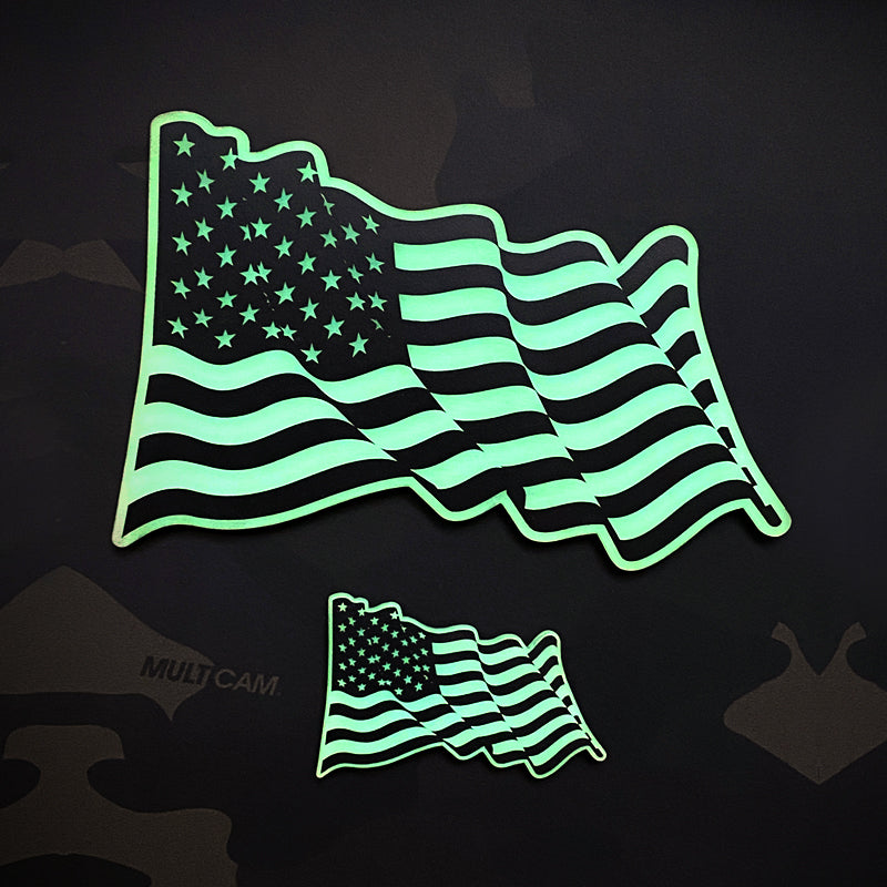 GITD Acrylic patch set "BELOVED OLD GLORY"