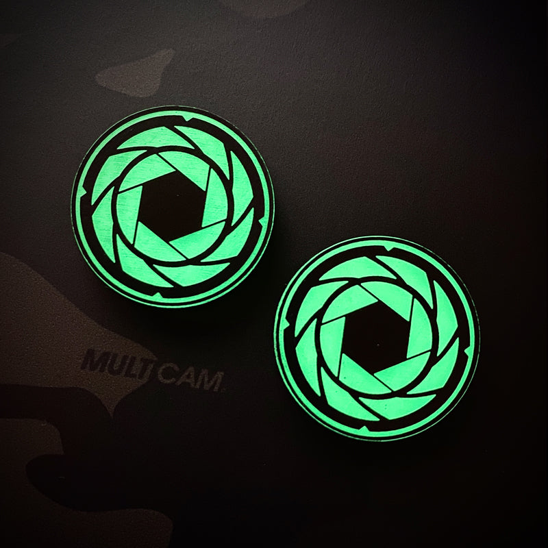 Shoot Lead / Shoot Photos "GLOW SET" 1" RANGER EYES