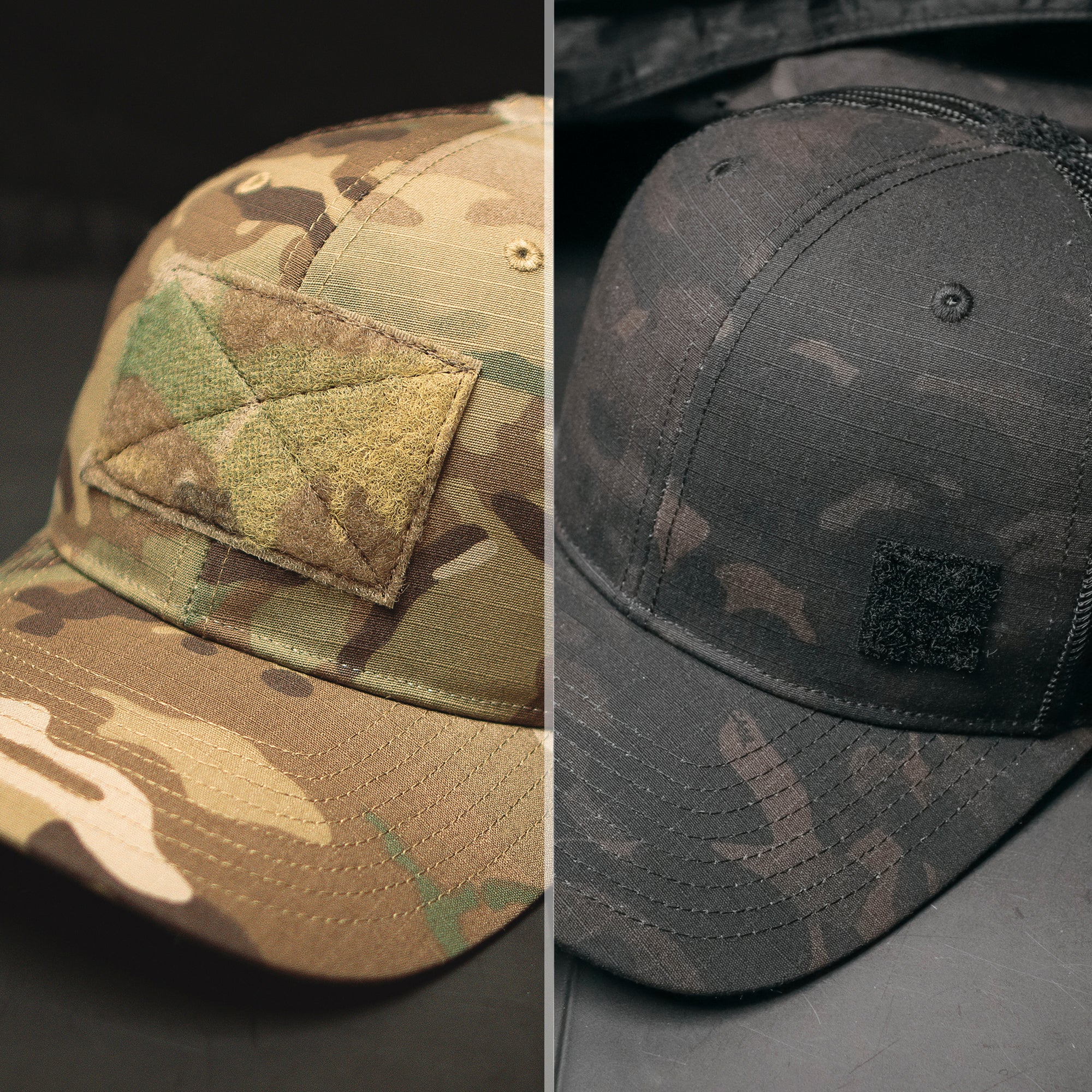 Multicam Hat Patches