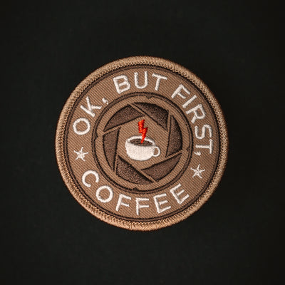Ok, But First, Coffee Morale Patch