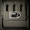 RETRO Ammo Can GITD Peel n Stick Label / Patches