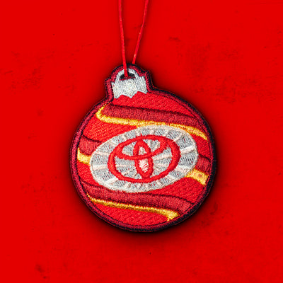 Toyota Holiday Ornament Patch Set