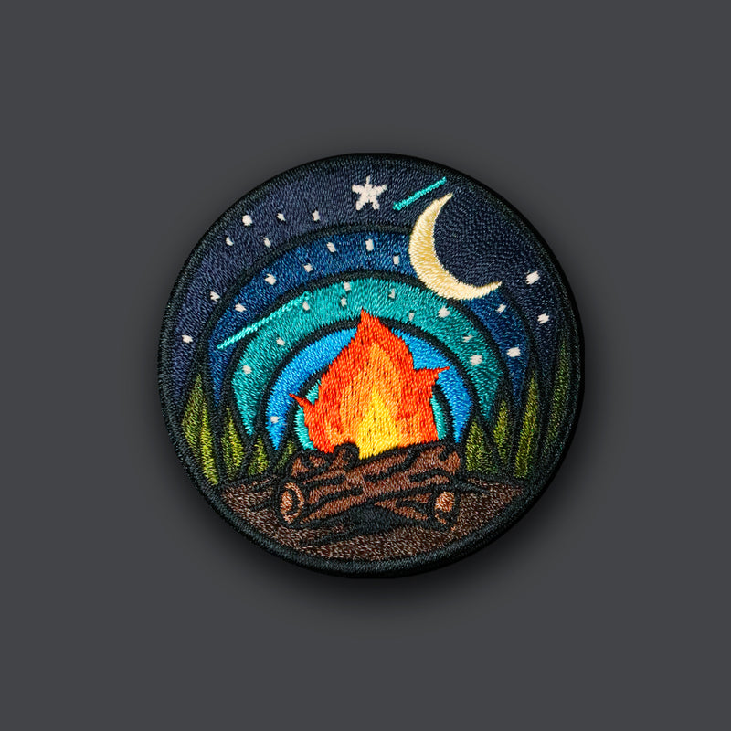 THE SIMPLE LIFE "CAMPFIRE" Morale Patches