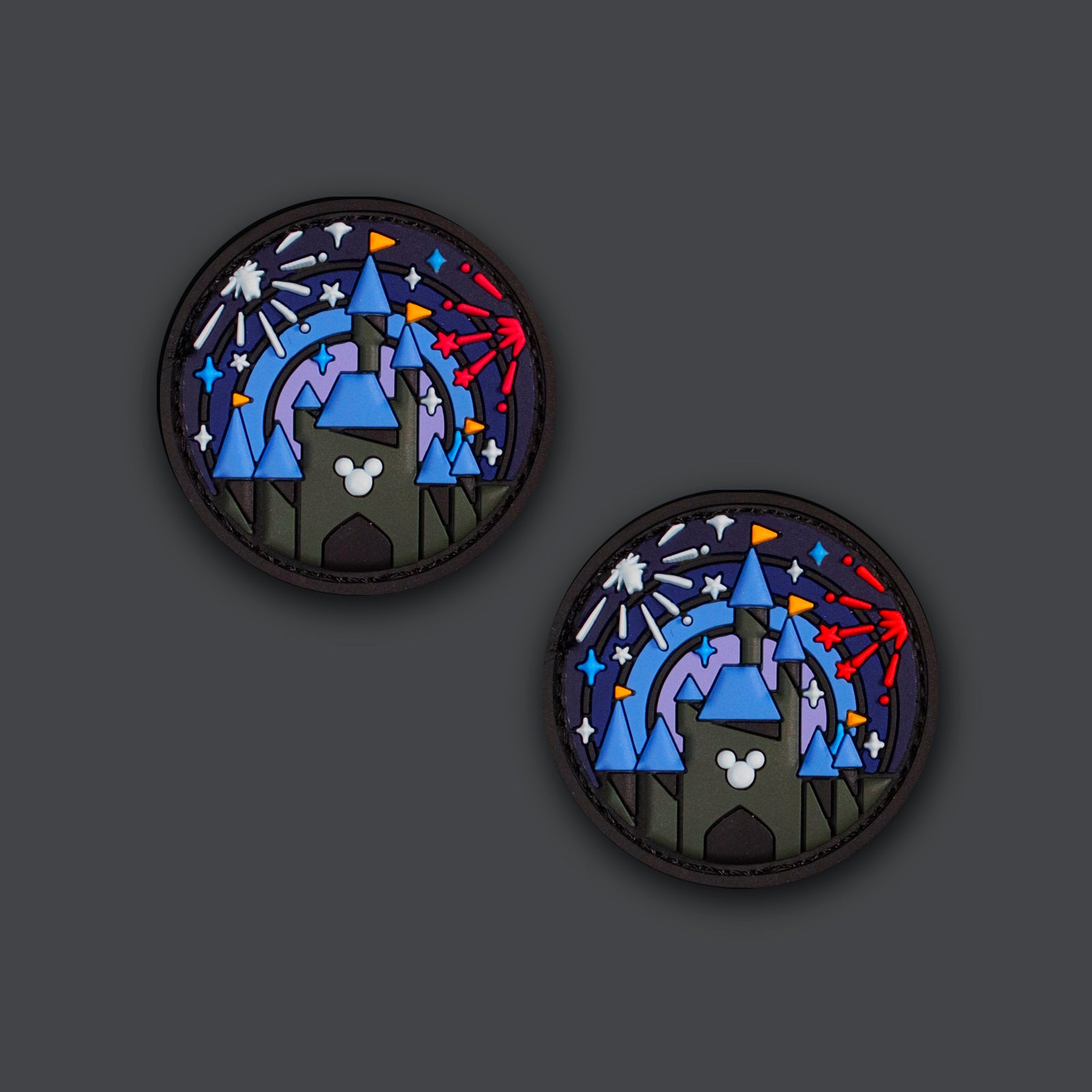 THE SIMPLE LIFE PVC Ranger Eye Pair "MAGICAL" Morale Patches