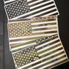 American Flag L & R Vinyl "MultiCam Flags" STICKER SET
