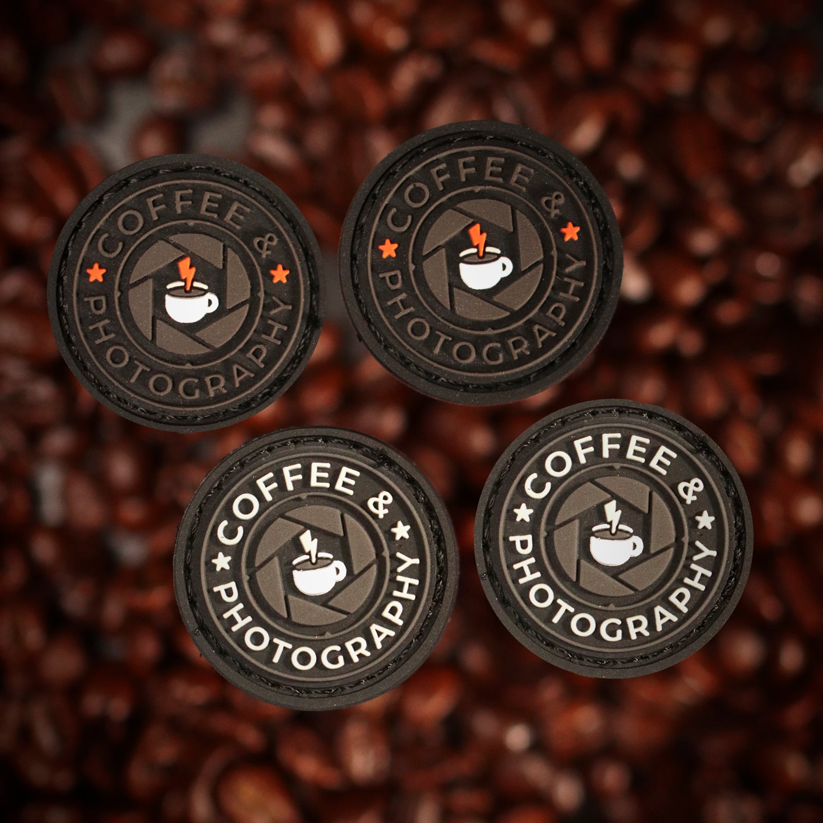 Coffee & Photography RE SET - Ranger Eye Morale Patch SET
