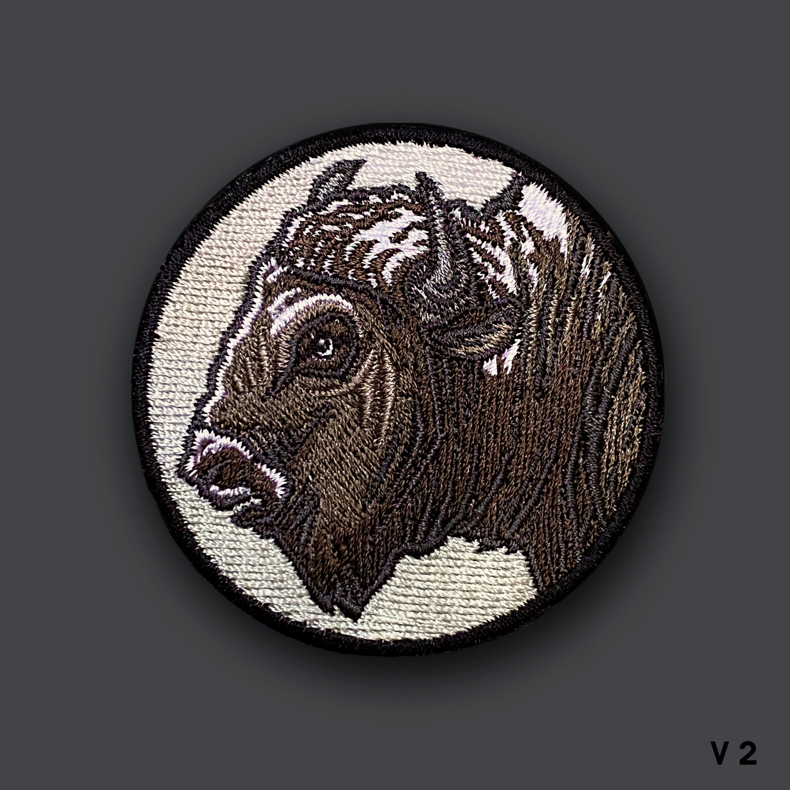 Wildlife V2 "AMERICAN BISON" Morale Patch